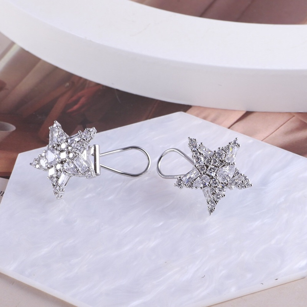 Kate Spade Romantic Star Design Clip-On Earrings